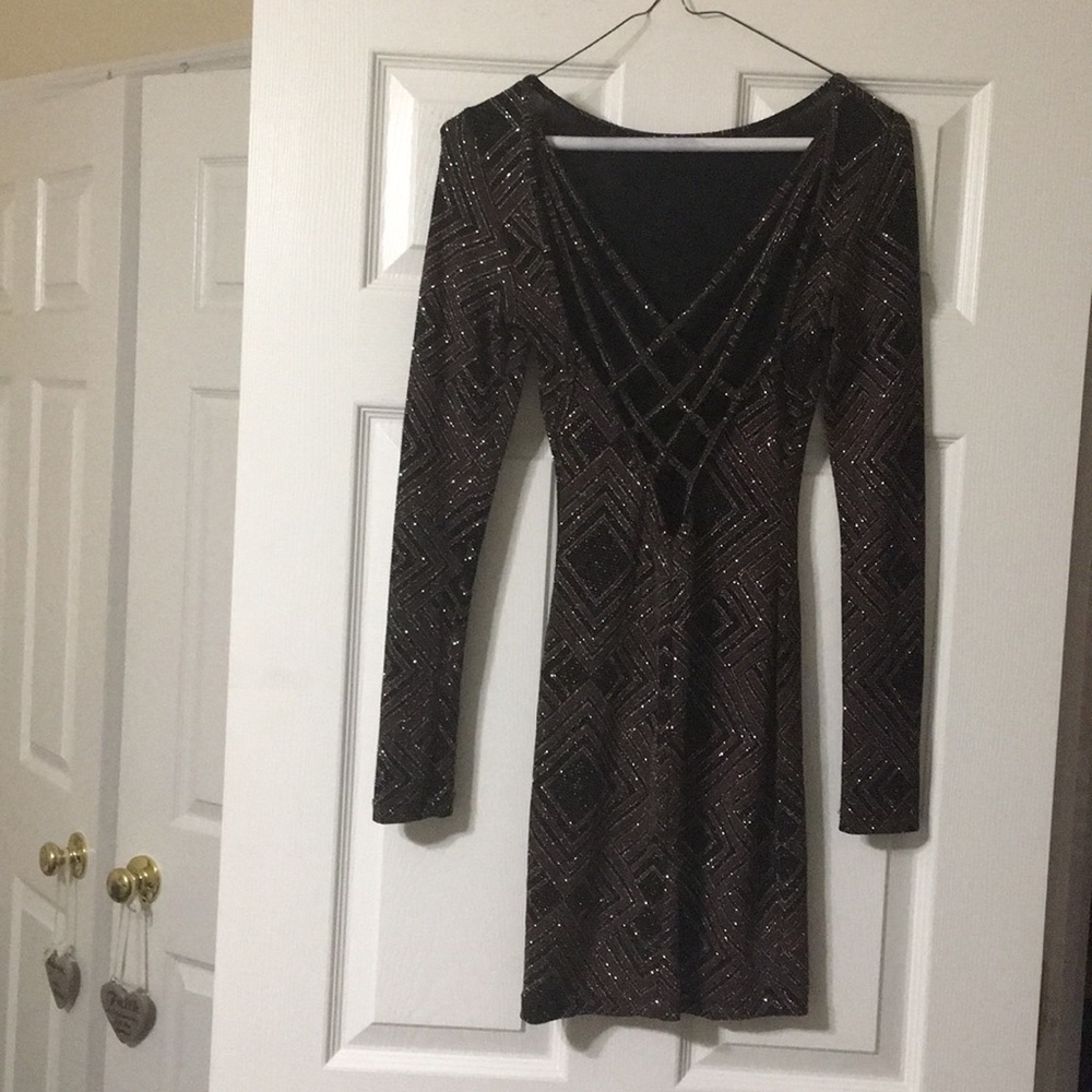 Shimmering bodycon dress